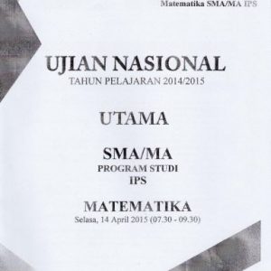 Soal UN SMA Matematika IPS 2015 Paket 1