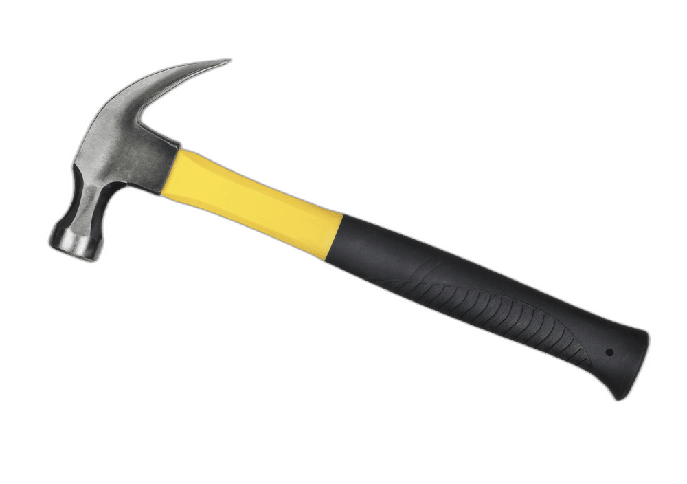 Black Yellow Claw Hammer Tools