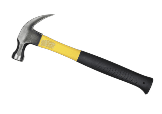 Black Yellow Claw Hammer Tools