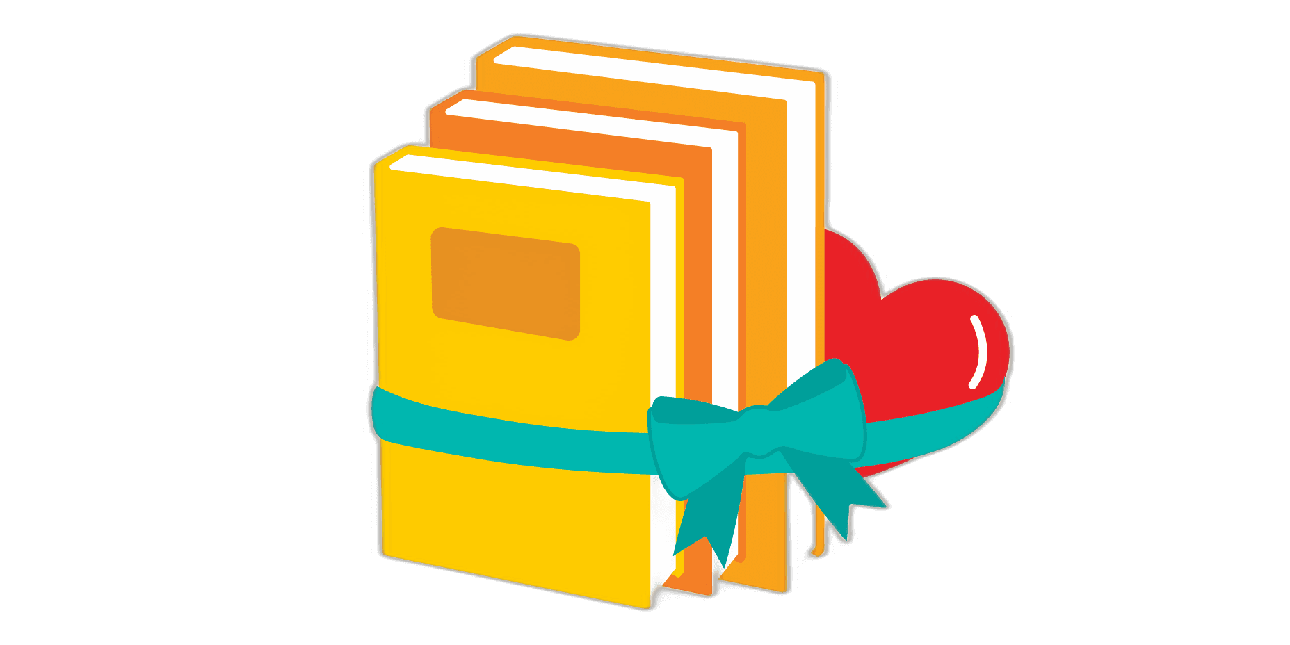 Book Bundles With Love Icon