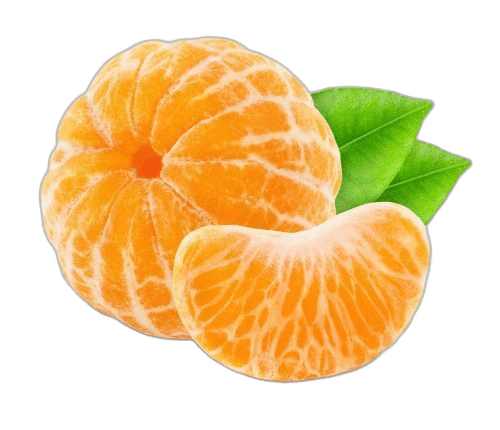 Sweet Tangerine Fruit With Orange Color