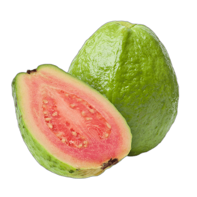 Exotic Green Guava With Red Flesh