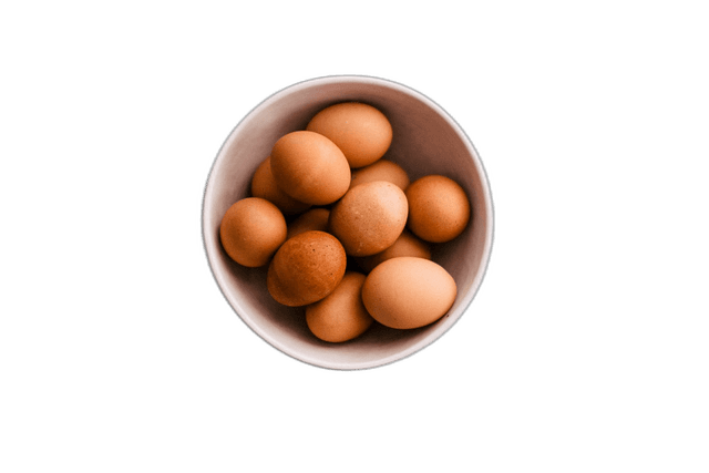 Boiled Eggs Inside White Bowl