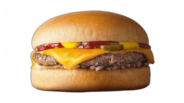 Delicious Cheeseburger With Meat