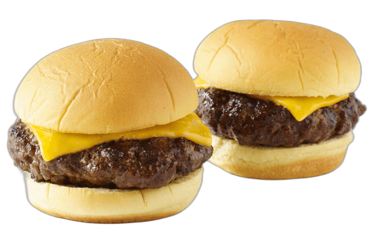 Famous Double Cheeseburger Food