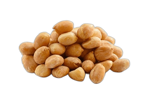 Brown Dry Roasted Peanuts Food