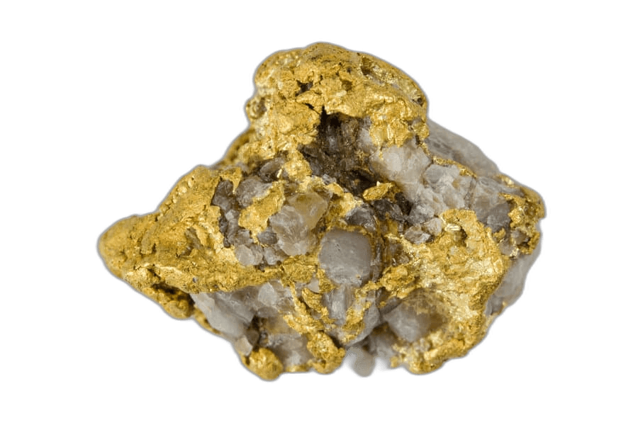 Stunning Gold Rock