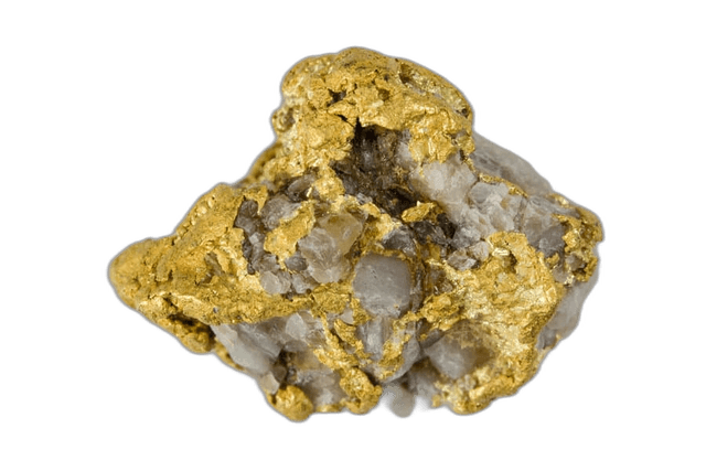 Stunning Gold Rock