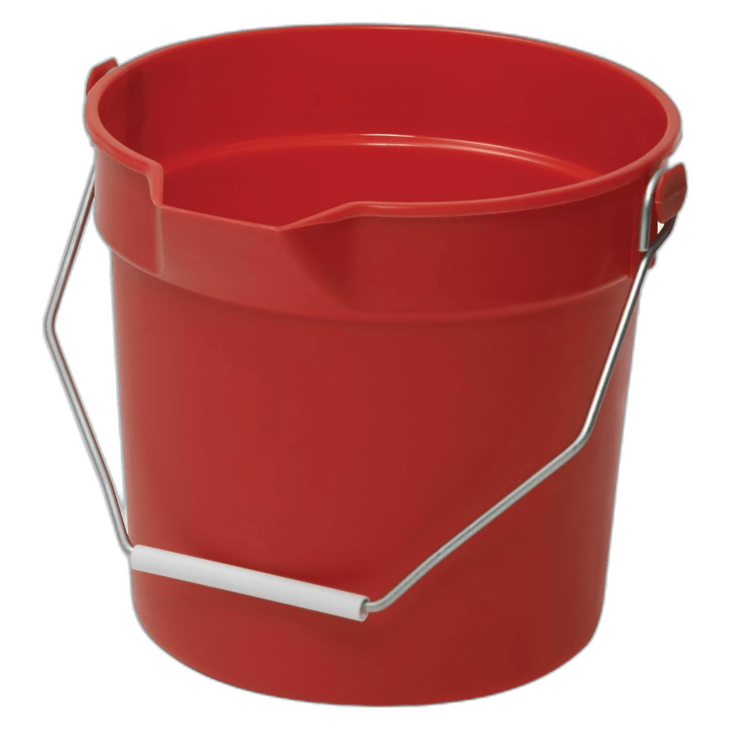 Red Plastic Bucket For Heavy Duty