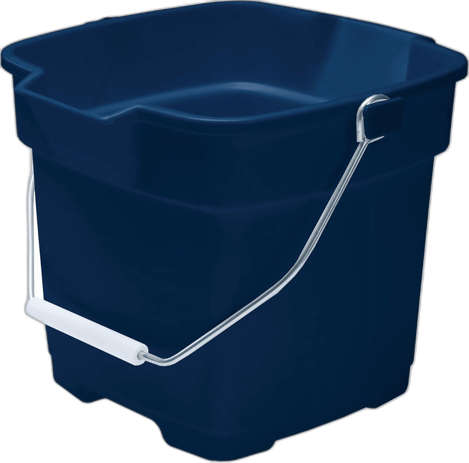 Sturdy Blue Square Bucket
