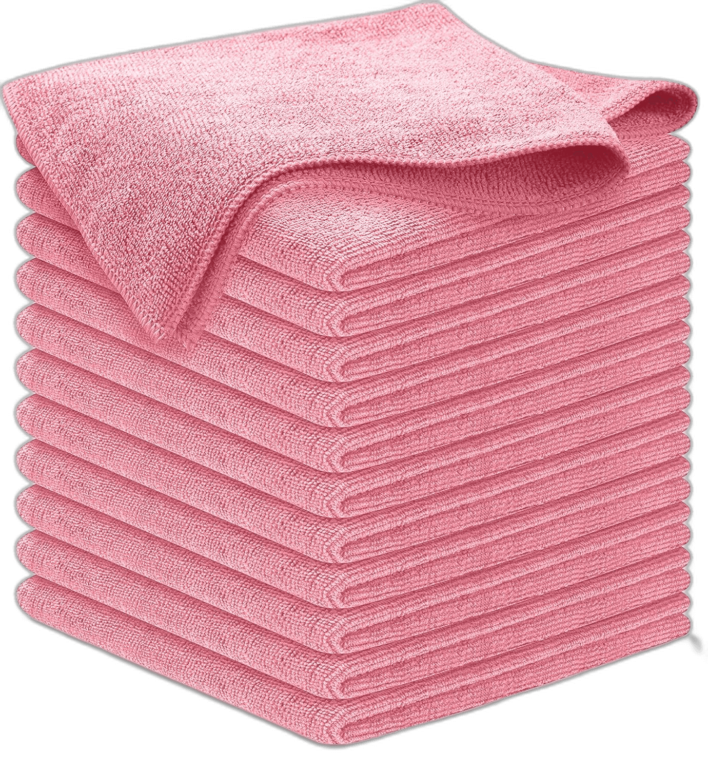 Pink Microfiber Cleaning Cloth