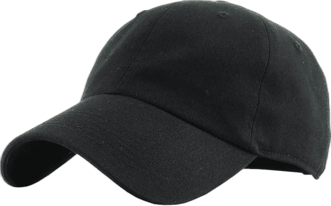 Lightweight Black Hat Cotton