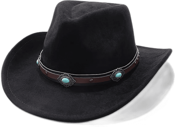 Vintage Black Cowboy Hat