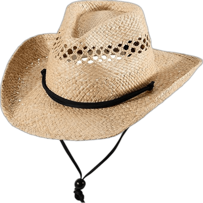 Stunning Straw Cowboy Hat For Summer