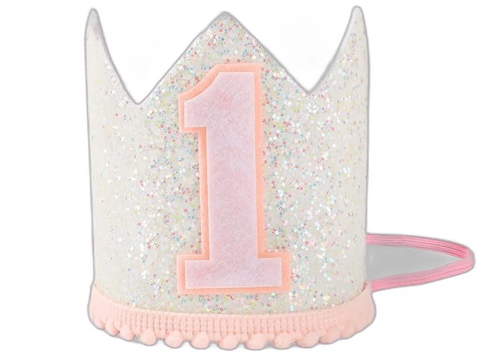 Baby Crown Hat For One Year Birthday