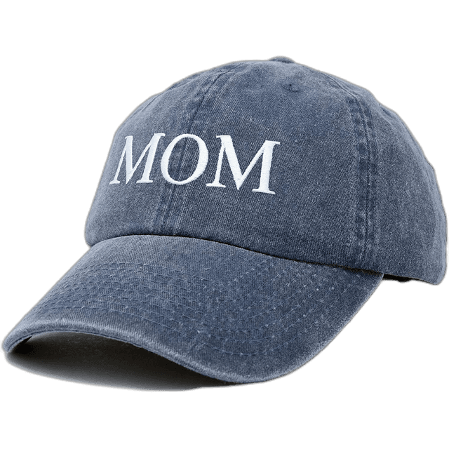 Navy Blue Mom Hat Baseball With Cotton