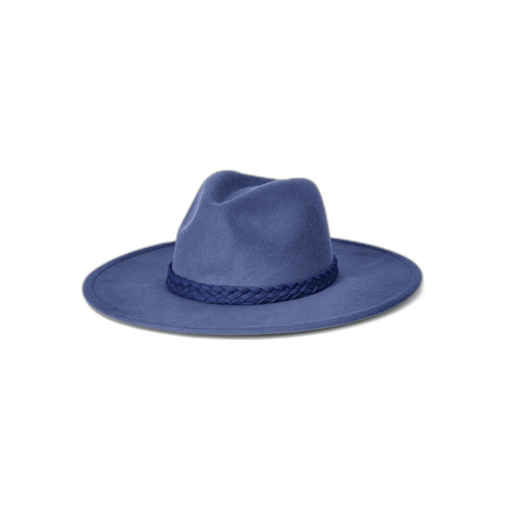 Dusty Blue Fedora Hat For Women