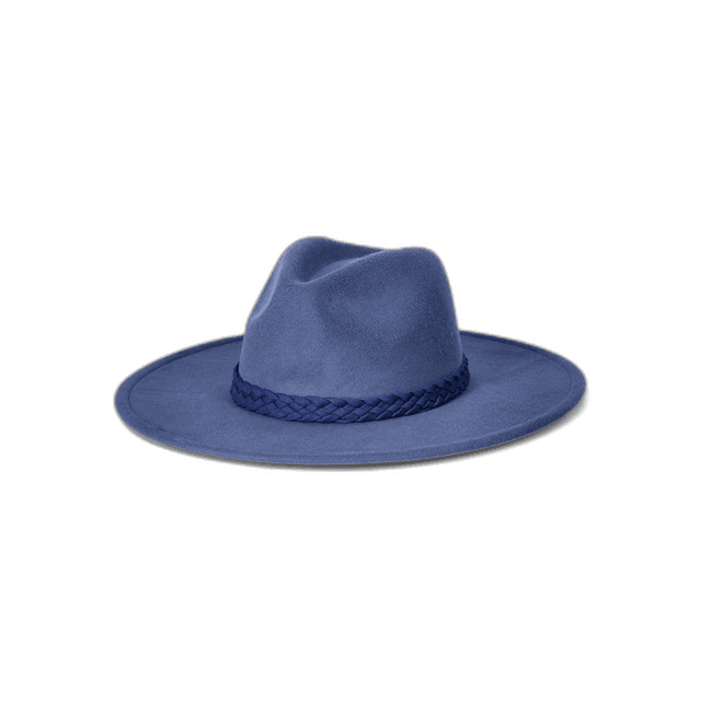 Dusty Blue Fedora Hat For Women