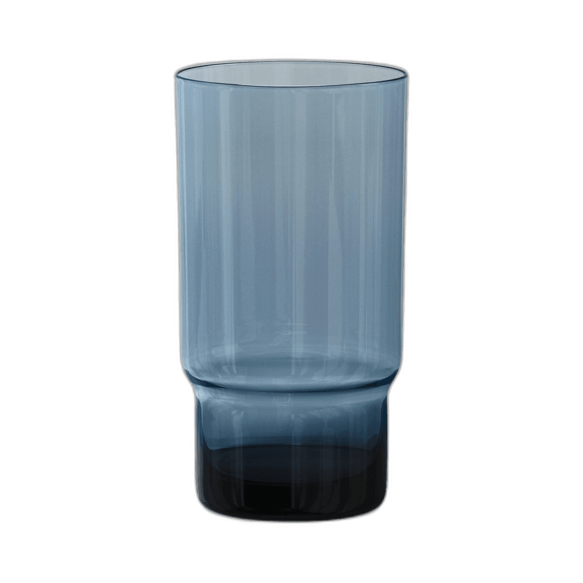 Blue Tall Glass Tumbler