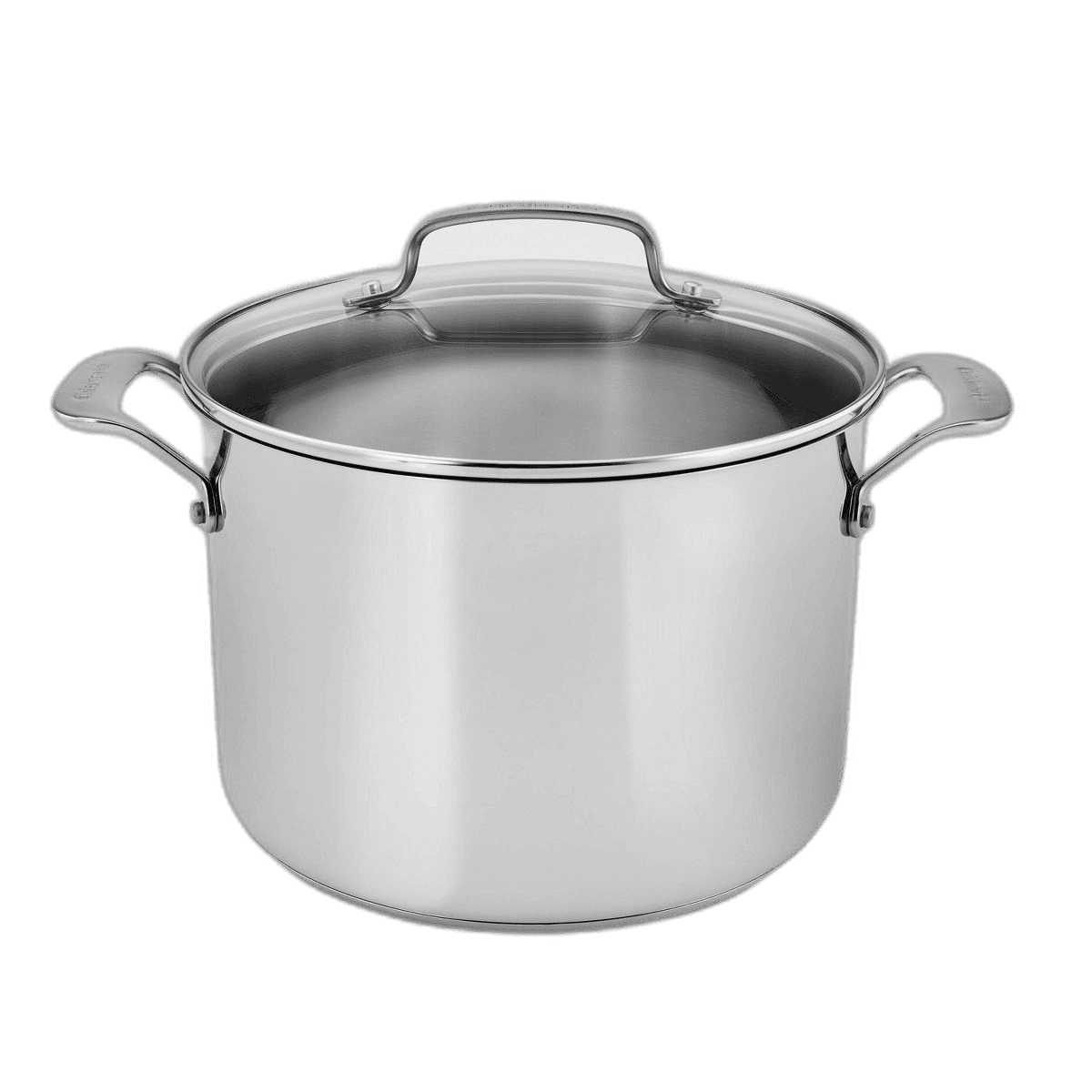 Stainless Steel Stock Pot With Tempered Glass Lid