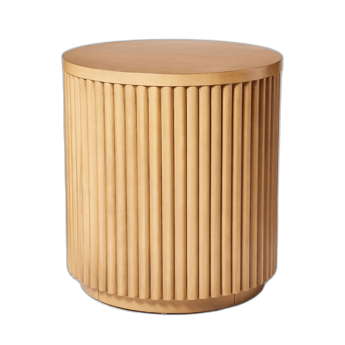 Stylish Wooden Round Accent Table Ideas