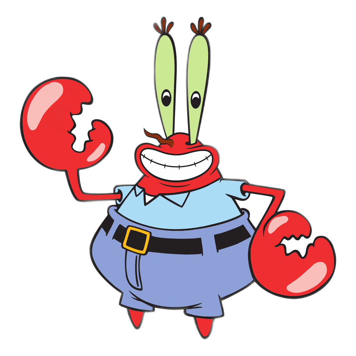Smile Mr Krabs From Spongebob Cartoon