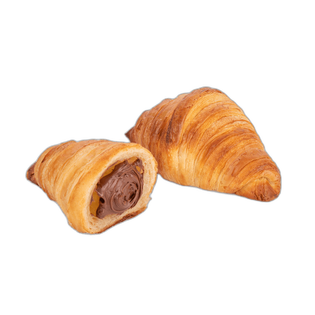 Crispy Chocolate Layered Croissant