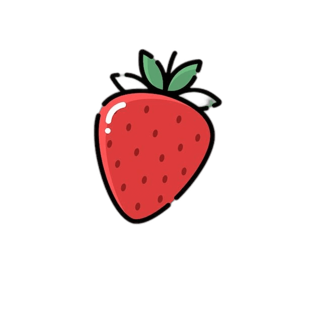 Kawaii Strawberry Fruit Vibes Only